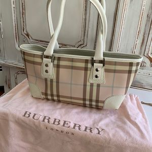 Burberry Small Tote - Pink Supernova Check
